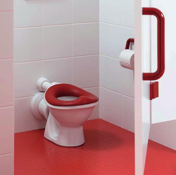 10/11 Auf Wachstum eingestellt Keramag-WCs bieten Kindern jeden Alters die passende Höhe zum sicheren Sitzen und leichten Aufstehen.