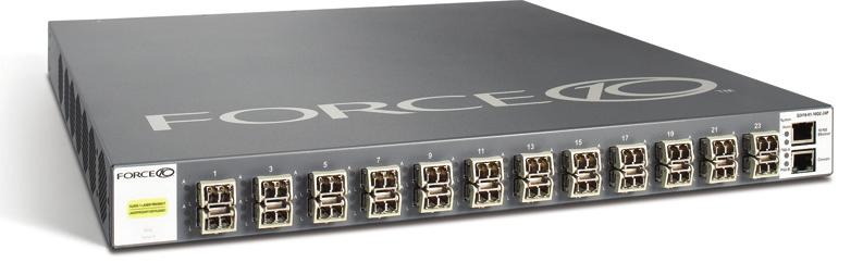 _Netzwerke im Fokus - Force10 Produktübersicht 10 GIG und 1 GIG L2/L3 Ethernet Switches S-Serie: Stackabe L2/L3 Switches S25: 24 GbE (SFP) pus 4 TP (shared) S50: 48 GbE (TP) pus 4 SFP (shared) 4 10