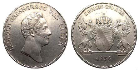 Die Bilder - alle mit Backenbart - auf der Medaille 1852 und den Münzen 1830-1852 unterscheiden sich kaum