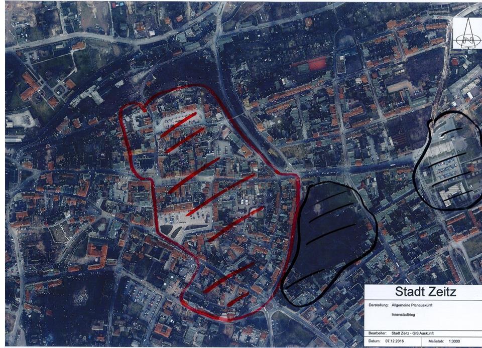 27 Das gesamte Festgebiet = Kernstadt Innenstadtring