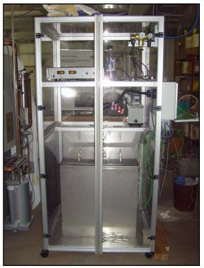 Apparaturen Wärmetechnische Charakterisierung von Speichermaterialien Luftkühlung