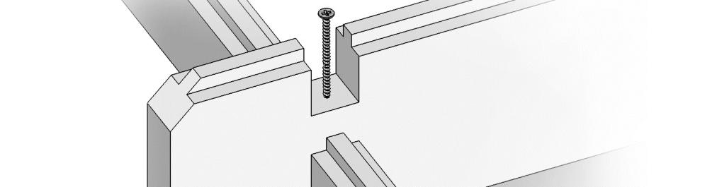 Dieser Rahmen gibt Ihnen die Größe des Hauses vor und so können Sie die Fundamenthölzer leicht exakt ausrichten hierbei unbedingt auf Rechtwinkeligkeit der Wände achten!