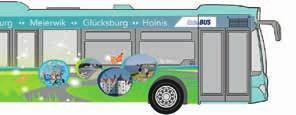 ACHTUNG: neuer Fahrplan! NEU! LINIE 1550 21 Eggebek Tarp Flensburg Glücksburg Holnis eine Kooperation von www.gorzelniaski.com & www.foerde-bus.