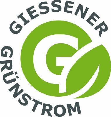 Gießener Grünstrom Den in ihren eigenen Anlagen erzeugten Strom vermarkten die Stadtwerke Gießen (SWG) unter dem Markennamen Gießener Grünstrom.