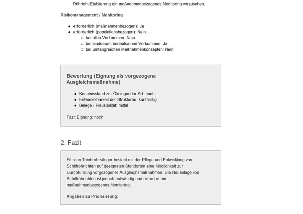 Wiederkehrende Maßnahmen - zeitliche Dauer bis