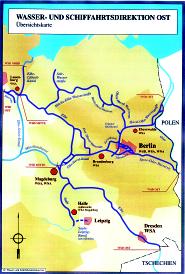 Peter Neugebauer Ausbau des Bundeswasserstraßennetzes im Bereich der WSD Ost Die Bundesrepublik Deutschland ist Eigentümer der großen schiffbaren Flüsse Deutschlands und der sie verbindenden
