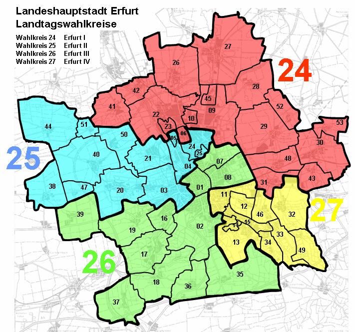 Landeshauptstadt Erfurt Stadtverwaltung Wahl der Abgeordneten des Europäischen Parlaments Wahl zum