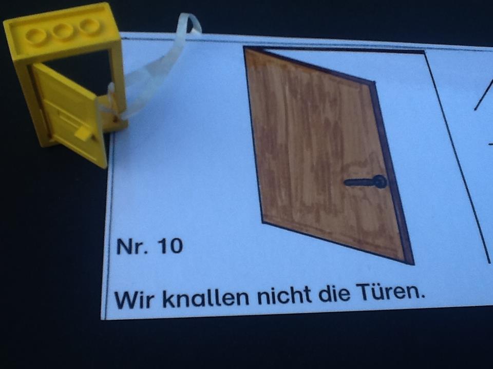 Wir knallen nicht die Türen.