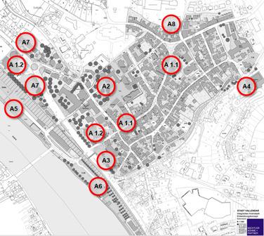 Innenstadtentwicklungskonzept I STADT VALLENDAR 6 Maßnahmen Zur des Innenstadtentwicklungskonzepts bedarf es einer Vielzahl von Maßnahmen, die häufig ineinander übergreifen oder einander bedingen.