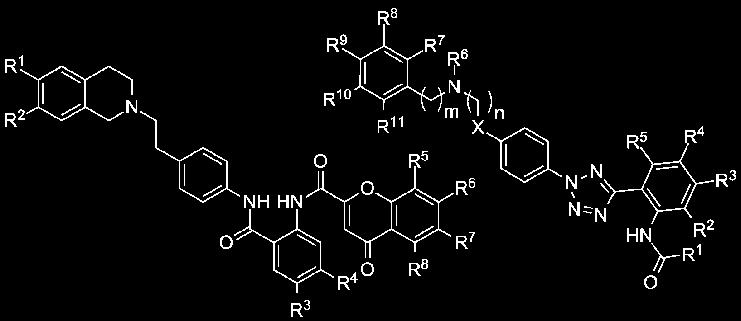 Die koreanische Firma Hanmi Pharmaceuticals patentierte im Jahre 2005 Tariquidar-Analoga, die im letzten Syntheseschritt nicht mit 3-Chinolincarbonsäurechlorid, sondern mit unterschiedlichen