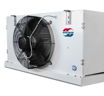 CUBIC Compact GACC Hocheffizienter Luftkühler in kompakter Bauart optimal für Gewerbekälte 1,5 68 kw Vorteile Kompakte Bauart 80 bar für CO 2 Optimierte Gehäusemaße für Transport und Lagerung Einfach