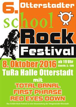AMTSBLATT Verbandsgemeinde Rheinauen Seite 25 Ausgabe 38/23. September 2016 Schüler-Rockkonzert 2016 Letzten Samstag öffnete die TuRa wieder ihre Halle und Sportplätze für den 6.