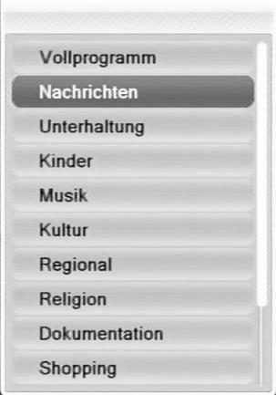 : 4 33800 sind 338,00 MHz) Symbolrate des aktuellen Kanals (in Megasymbols/Sekunde) 5 Polarisation des aktuellen Kanals (H = 6 horizontal, V = vertikal) Scrollbalken zeigt die Position des 7