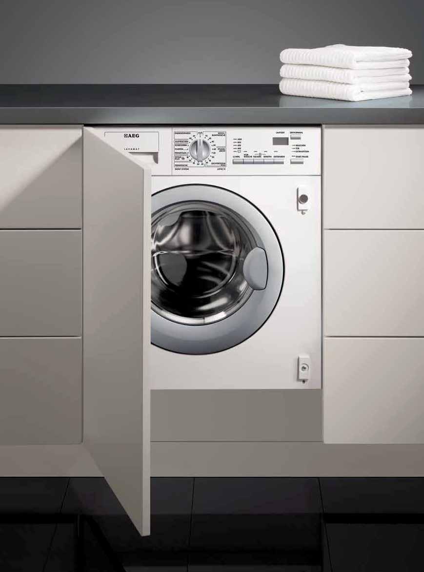 143 Waschen Waschgeräte Vollintegrierbarer Unterbau-Waschvollautomat