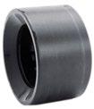 Peraqua PVC Fittings aus Hart-PVC Farbe: grau (RL 7011), bmessungen: entsprechend DIN 8063 rt. Nr. Bezeichnung Preis CHF REDUKTION KURZ D d1 VE 091330 16 12 PN 16 10 1.00 091331 20 16 PN 16 10 1.