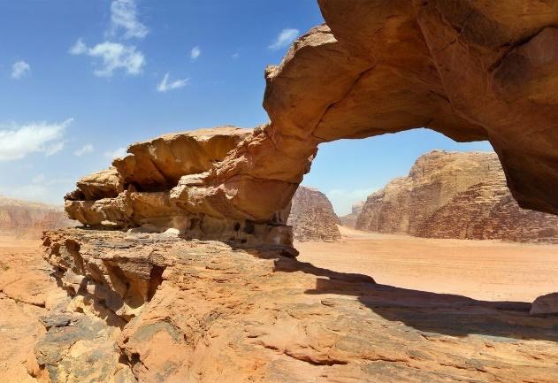 10. Tag: Jeepsafari im Wadi Rum Totes Meer Schon der legendäre Lawrence von Arabien beschrieb die Wüste des Wadi Rum als weitläufig, einsam und gottähnlich.