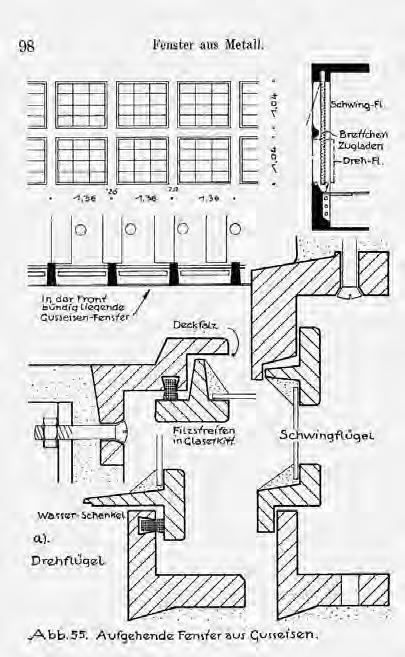 Konstruktionen, die vor allem im Nichtwohnbereich bei Gewächshäusern, Fabriken, öffentlichen Bauten, Bahnhöfen oder Ausstellungshallen neue Akzente setzten.