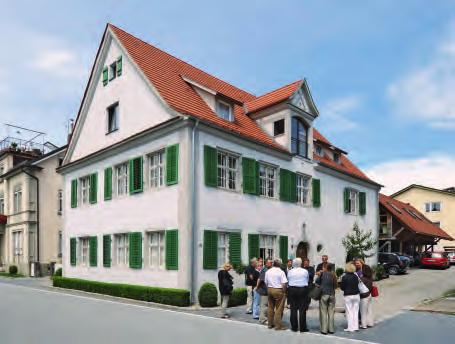 Die gelungene Rettung des barocken Wohnhauses in der Oberen Seestraße 23 in Langenargen brachte Josef Müller, Architekt und Handwerkern einen ersten Preis ein.
