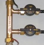 Dynamischer Strömungsteiler Trinkwassersystem kalt Kleine Dimension Anschlussleitungen