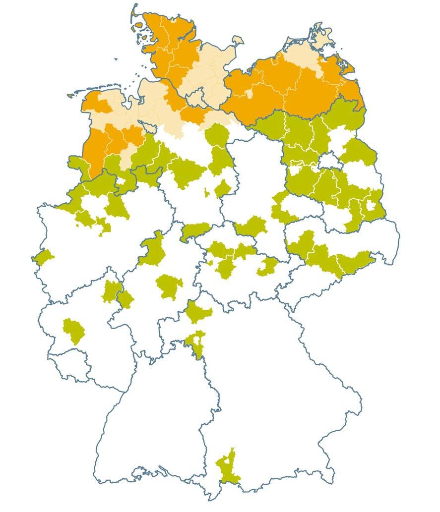 Analyse der 2. Ausschreibung Windenergie an Land 1.Kumulierte Ergebnisse der beiden bisherigen Ausschreibungen Zu den Ausschreibungsterminen 1. Mai und 1.