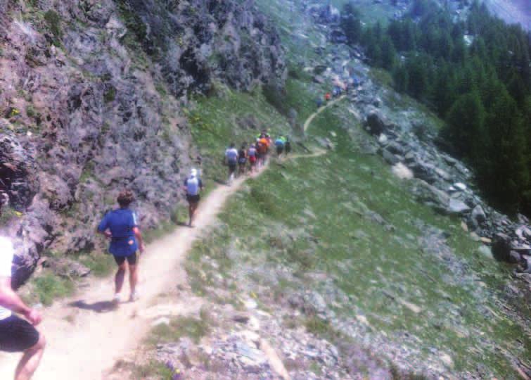 LAUFEND UNTERWEGS Die Tatsache, dass in diesem Jahr gleich zehn Läufer des LSF die Reise ins Wallis zum Zermatt Marathon angetreten haben, ist sicher der Überzeugungskraft von Florian Braun zu