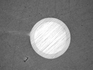CrAlN 100 µm ZrC g 100 µm WC/C 100 µm Abbildung 27: Kalottenschliffe der Schichtsysteme CrAlN (Schichtdicke