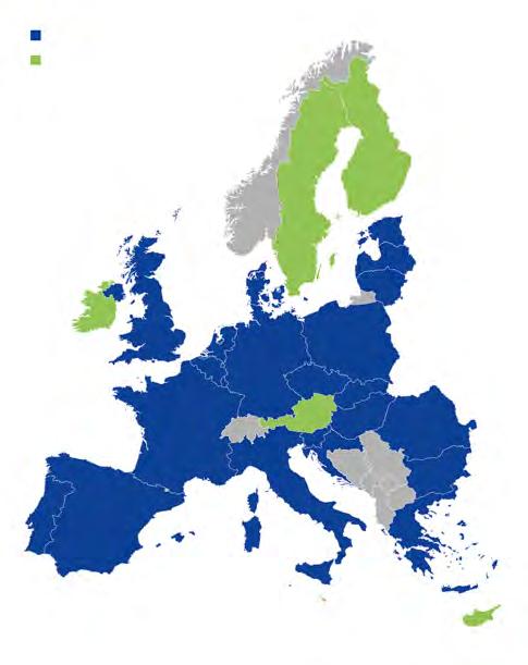 Schaubild 5: EU-Mitglieder und NATO-Mitglieder (2017) EU- und NATO-Mitglieder EU-Mitglieder a) Zusammenarbeit im Sicherheits- und Verteidigungsbereich Bei diesem Szenario würden die Mitgliedstaaten
