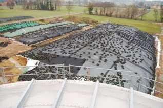 Biogasanlage Hollich 5.500 m² Silagefläche 3 Fermenter (2x1.800 m³ u.