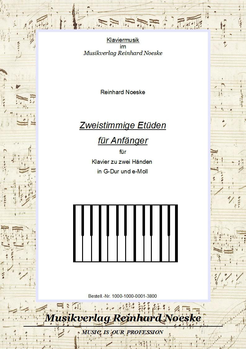 Erste kleine Klavierstücke für Klavier zu zwei Händen Wiener Klassik/Romantik 12 Seiten + Cover (4 Seiten), geh. ISMN 979-0-50273-005-5 Best.-Nr.