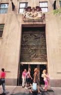 Rock auf dem beliebten Rockefeller Center eine neue Besucherplattform öffnet.