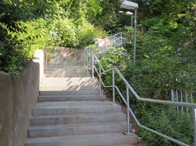 Treppenanlage Holtenklinker Straße, Fertigstellung 2012 Handlungsfeld nach RISE: