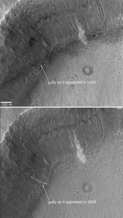der Marsoberfläche fließt, erklärt Michael Meyer, Leitender Wissenschaftler des Marserkundungsprogramms der NASA.
