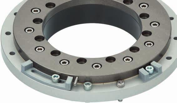 define the angle of rotation Thanks to the new angle limiters for iglidur PRT slewing ring bearings, individual angles of rotation can be set and varied easily and quickly for speedy refitting.