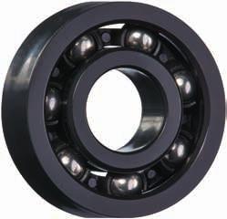 huge extension of standard product range xiros polymer ball bearings are often a better alternative to ball bearings made of metal, because they are lighter and more affordable and at the same time