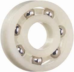 Our large program extension offers the possibility to replaced even more metallic ball bearings in standard DIN sizes with our maintenance-free xiros polymer ball bearings.