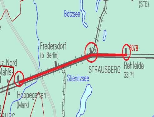 Baukorridor 86 Berlin Küstrin-Kietz 01.17.0006 Bahnhof Strausberg Lage im Netz Termine 11.12.2016 30.10.2017 + 30.10. 09.12. Hoppegarten (Mark) Gl.2/Gl.1 gesperrt Umfahrung 03.03.2017 31.03.2017 Strausberg Gl.