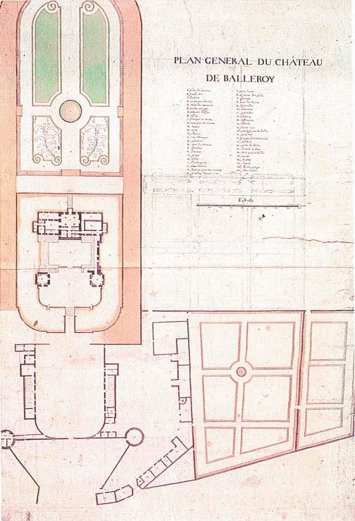 30. Balleroy, Plan, 18.