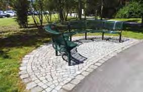 Pflasterdecken und Pflasterbeläge für Parkflächen, Außenanlagen von öffentlichen
