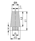 Schalldämpfer, Manometer, Sonstiges.1..1. - - Schalldämpfer - Manometer - Kupplungen SC Schalldämpfer mit Schlitz Silencer with nut Material: Filterfeinheit Betriebsdruck: Betriebstemperatur: zyl.