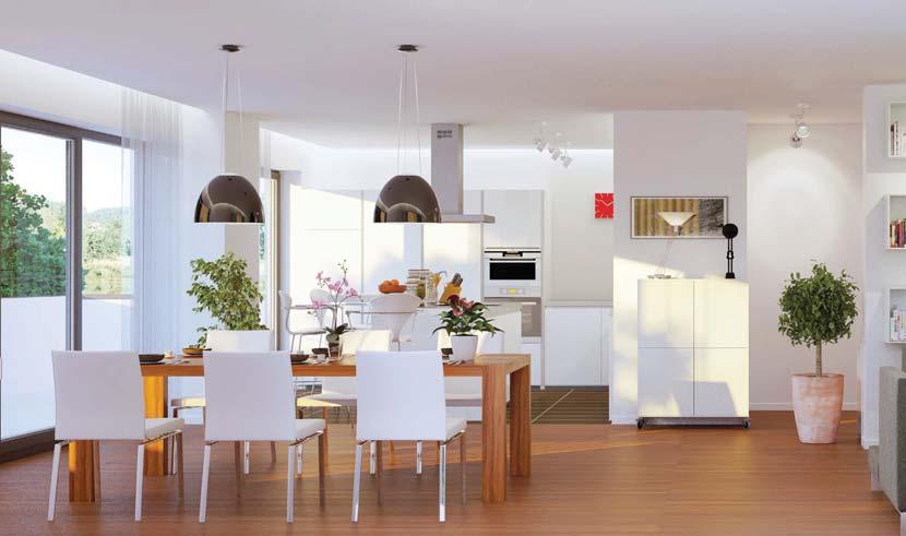 Individuelle Smart Home-Lösungen Ihre vielfältigen Möglichkeiten auf einen Blick Beleuchtung Beschattung Heizung Komfort Optimale Beleuchtung in allen Räumen.