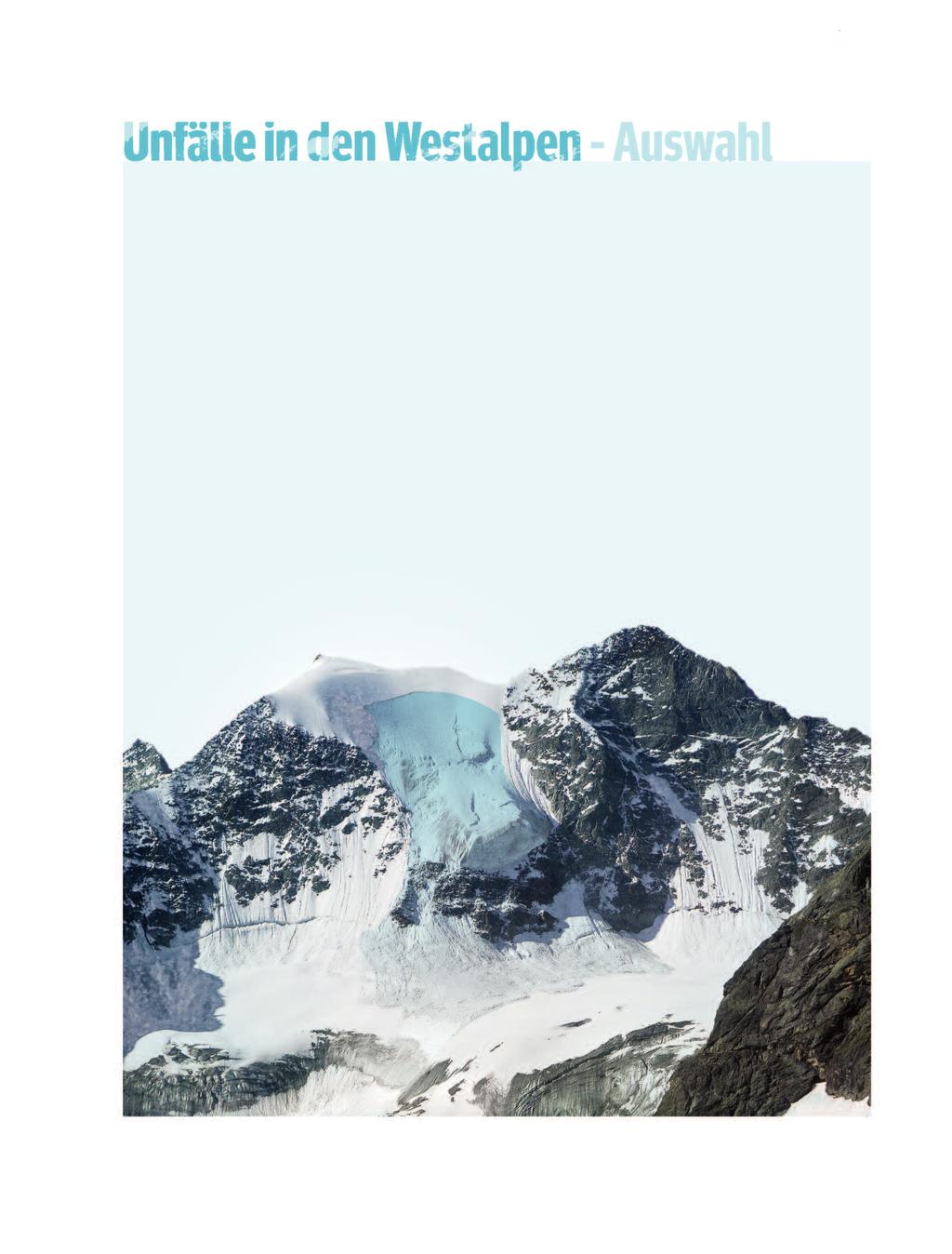 September 2015 - Dôme de Neige des Écrins, Frankreich Vier Deutsche und drei Tschechen werden bei einem Lawinenabgang ca. 100 Meter unterhalb des Gipfels am Dôme de Neige des Écrins (4.015 m) getötet.