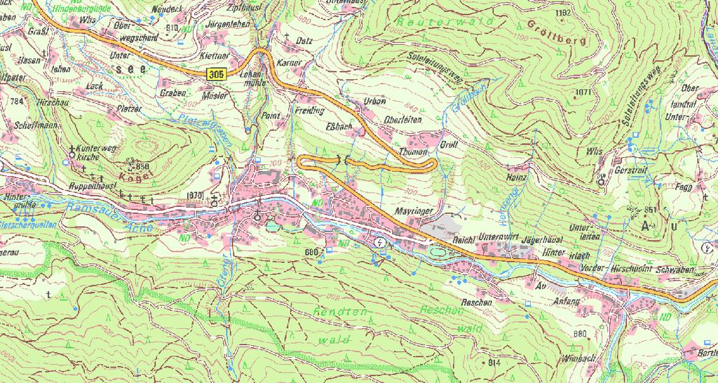 Gemeinde Ramsau b. Berchtesgaden, 19. FNP-Änderung - Begründung Seite 3 3.
