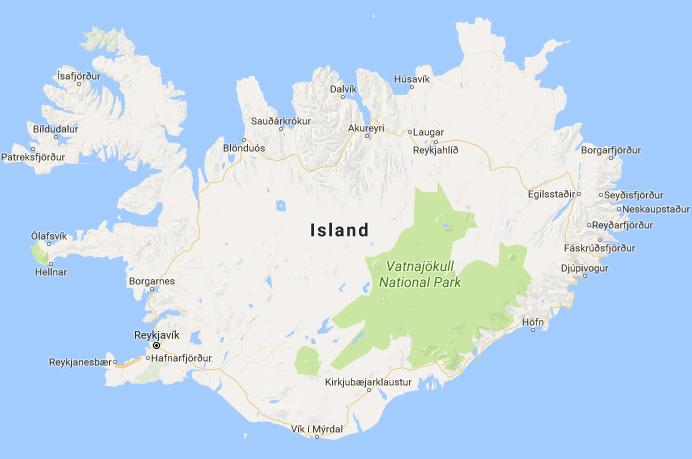 Programmübersicht ISLAND Island ist mit rund 103.000 km² nach dem Vereinigten Königreich der flächenmäßig zweitgrößte Inselstaat Europas.