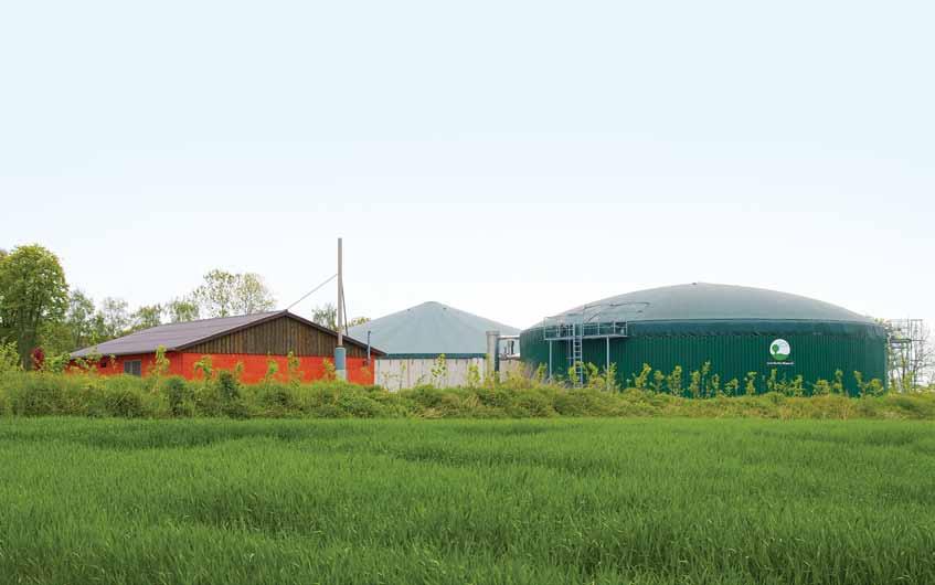 Innenansicht Anlage mit SEPURAN Green Membranmodulen Die EnviThan Gasaufbereitung eignet sich sowohl technisch als auch finanziell für kleinere und große Biogasanlagen.