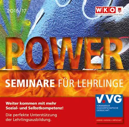 Eigenmotivation als Schlüssel zu meinem Erfolg Tanja Winter Stadt Feldkirch, Lehrling Ich bin das erste Mal in einem VVG-Kurs.
