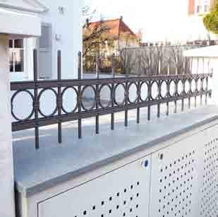 handrails balustrades, gates and fences.