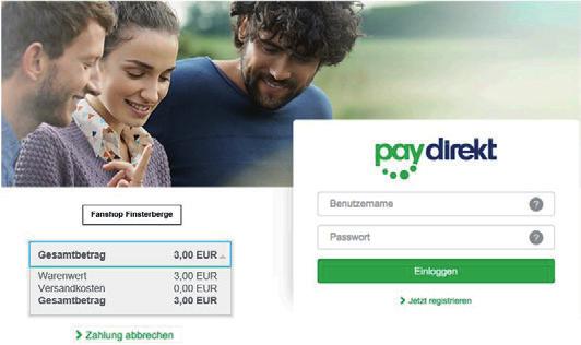 paydirekt ist das Online-Bezahlverfahren made in Germany, das wir Ihnen kostenlos in Ihrem Online-Banking zur Verfügung stellen.