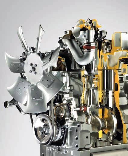 Sparsame Kraft Die 3-Zylinder Dieselmotoren zeichnen sich durch ihr sehr gutes Kaltstartverhalten und einen niedrigen Kraftstoffverbrauch aus.