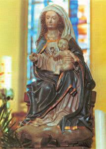 Herz Mariä - Maria bewahrte alles in ihrem Herzen Unsere Gemeinde in Günnigfeld kennzeichnet ein seltenes Patrozinium: Das Unbefleckte Herz Mariä.