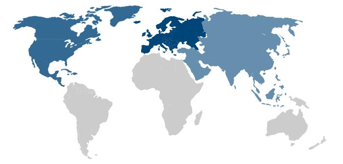 Standorte weltweit präsent in 120 Ländern auf allen Kontinenten Nord Amerika MEYLE USA (1962) Europa MEYCAR Automotive Spain (2005) MEYLE UK (2009)